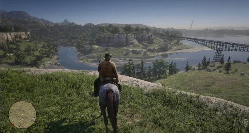 Red Dead Redemption 2 sur GLF OS (linux)