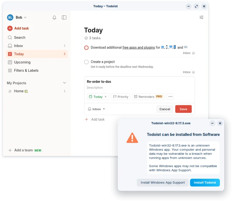 Des alternatives pour plus d'applications Windows