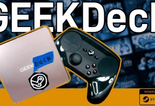 GEEKDECK: SteamOS + mini pc Geekom A5