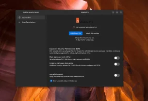 Ubuntu travaille sur un nouveau Centre de sécurité du bureau