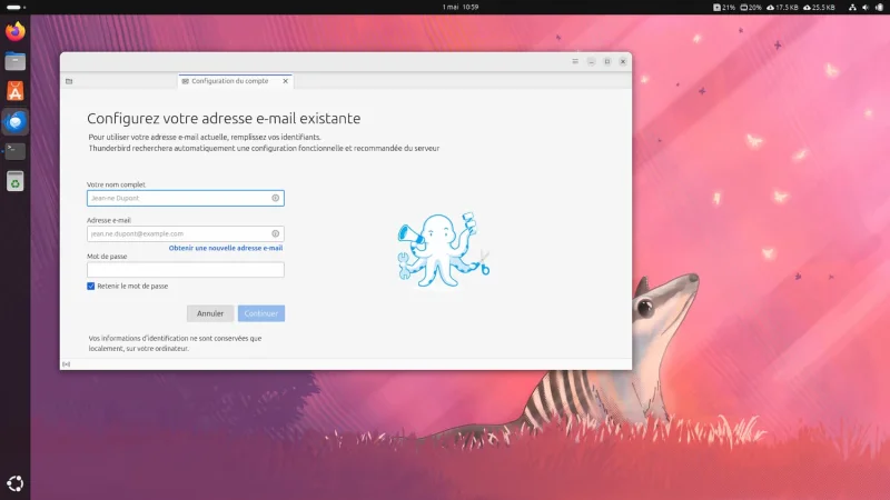 Comment installer Thunderbird en tant que paquet Deb sur Ubuntu 24.04 ?