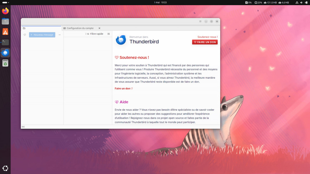 Comment installer Thunderbird en tant que paquet Deb sur Ubuntu 24.04 ?